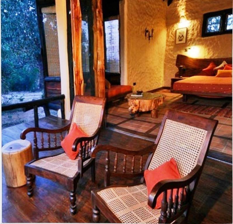 Kanha Earth Lodge Mandlā Chambre photo