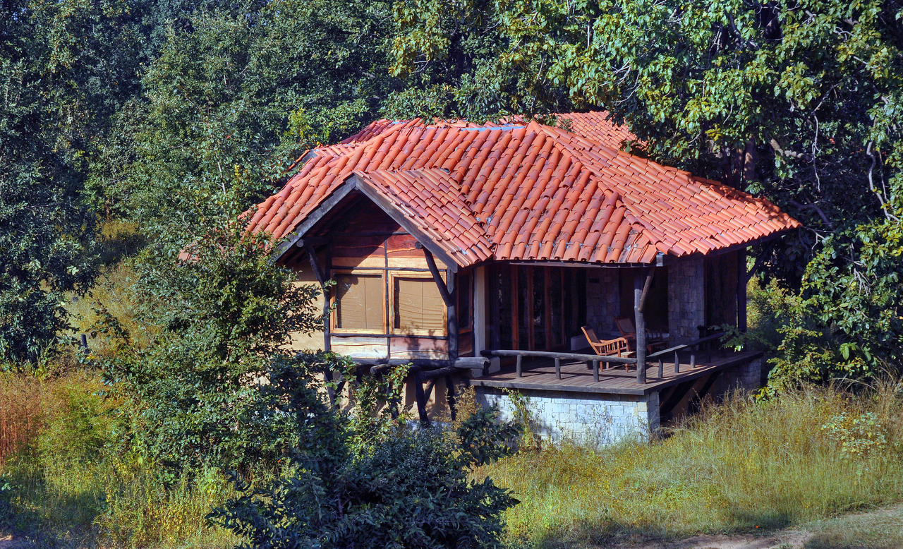 Kanha Earth Lodge Mandlā Extérieur photo